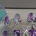 Meland Mermaid Costume for Girls - Light Up Halloween Costume for Kids Toddler 3-10, Princess Dress Up for Girl Birthday Gift (5-6 Years)