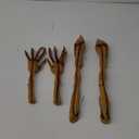 Plow & Hearth Set of 4 Bendable Pumpkin Arms and Legs | Twisting Vines for Halloween Pumpkin Carving DIY Crafts for Kids | Includes 2 arms and 2 Legs | Outdoor & Indoor Halloween Decorations