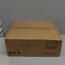 42 Inch Ceiling Fans with Lights, Brushed Nickel Ceiling Fan with Remote, Modern Ceiling Fan for Bedroom, Living Room, Dining Room, Patio, 3CCT Dimmable 6 Speeds DC Quiet