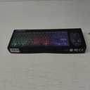 Gaming Wireless TKL Keyboard Mouse Combo Rechargeable LED Backlit Tenkeyless Compact 87 Keys 6 Button for Computer Laptop PS4 PS5 Switch Compatible with Windows XP/7/8/10 iMac MacBook Xbox one X