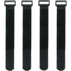 Bike Rack Straps, 4-Pack Adjustable Bike Wheel Stabilizer Strap with Hook and Loop for Car and Wall Mount, for Transportation and Storage (31.5'' x 1.18'')