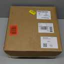 3 Light 12 Inch Semi Flush Mount Close to Ceiling Light Fixture,Off White Fabric Shade Black Finish for Bedroom,Living Room,Dining Room Hallway