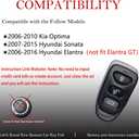 MechanMagic Key Fob Remote Replacement Fits for Hyundai Elantra 2006-2016/Sonata 2007-2015/Kia Optima 2006-2010 OSLOKA-950T/310T/360T Keyless Entry Remote Control 315MHz