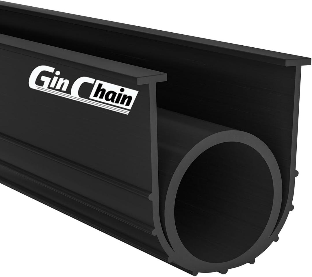 Garage Door Seals Bottom Rubber - Weatherproof Garage Weather Stripping Bottom Seal, 1/4 Inch T Ends, 4 Inch Width