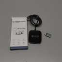 2-in-1 Wireless CarPlay Adapter & Car TV Mate Pro 2026 [Metal & Glass Case] Convert Wired to Wireless Car Play with HDMI Input for TV Stick, Screen Mirroring & Streaming, Fit for 2016+ Cars -Black