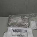 Delamu 2-Tier Multi-Purpose Bathroom Under Sink Organizers and Storage, Stackable Kitchen Pantry Organization, Pull Out Medicine Cabinet Organizer with Movable Dividers, White, 2 Pack