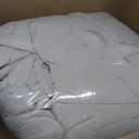 Bedsure Oversized Queen Comforter Set, Beige Soft Prewashed Bedding for All Seasons, 3 Pieces GentleSoft Bed Set, 1 Lightweight Comforter (98"x98") and 2 Pillowcases (20"x26")