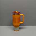 STANLEY Quencher ProTour Flip Straw Tumbler with Leakproof Lid | Built-In Straw & Handle | Cupholder Compatible for Travel | Insulated Stainless Steel Cup | BPA-Free (40 Ounces, Goldenrod Fade)