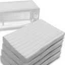 ReArt Oven Bake Polymer Clay White, Non Toxic 4.4Lbs Great for Modeling, Sculpting, Holiday, DIY Jewelry Making Projects. Great for All Skill Levels (White)