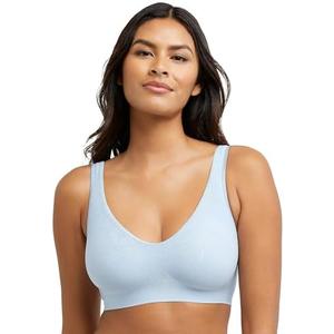 Bali Women's Wireless Bra, Comfort Revolution Seamless T-Shirt Bra, Moisture-Wicking, ComfortFlex Fit XXL