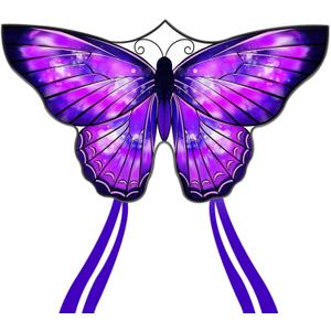 Mint's Colorful Life Butterfly Kite for Kids & Adults Easy to Fly, Large Single Line Kites with 300ft String Kite Handle