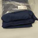 Amazon Basics Lightweight Super Soft Easy Care Microfiber 4 Piece Bed Sheet Set with 14-Inch Deep Pockets, Full, Navy Blue, Solid