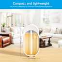 Nimin 6-Speed Aromatherapy Diffuser - Waterless & Cordless Essential Oil Air Freshener for Home, 50ml Portable Oil Diffuser, Ultra Quiet for Office Bedroom Wall Desktop