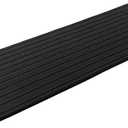 GANSNAY Threshold Ramp for Doorways 2" Rise- Odorless Indoor Entry Ramp- Non-Slip& Cuttable Handicap Ramp for Wheelchairs, Robot Vacuum Cleaners, Scooters, Strollers- Black- 2″Rise (31.5″×8.7″)