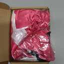 VitalCozy 1 PCS Christmas Bow Garland Banner, Satin Ribbon Hanging Party Bow Garland Decoration for Holiday Birthday Party Supplies