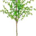 Artificial Black Olive Tree, 6FT Tall Faux Tree with Natural Trunk, for Indoor Home Decor, Large Fake Potted Plant for Office, Living Room, Bedroom Dcor