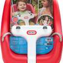 2-in-1 Snug 'n Secure Swing - Red with White Bar, Ages 9 Months to 4 Years