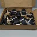 2" x 15 FT E-Track Ratchet Straps (10-Pack) - Heavy Duty Tie Down Straps with E-Track Fittings, 4500 lbs Break Strength for Cargo Securing in Enclosed Trailers, Cargo Vans & Trucks (Black)