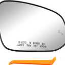Mirror Glass Passenger Side Compatible with 2013-2025 Toyota RAV4 Tacoma 4Runner Right Heated Mirror Replace 879310R070 8790204021 879310R280 879310R090 8793142D60 Heating Convex Mirrors Glass