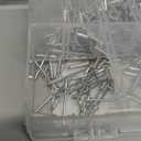 Blind Rivets Assortment Kit 1000 Pcs - Aluminum Pop Rivets (1/8" 4 Sizes) Corrosion-Resistant Fasteners for Automotive, Construction, Metalworking - Bulk Multi-Size Rivet Kit with Durable Case