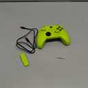 W&O Wireless Controller for With Xbox One, Xbox Series X/S, Xbox One X/S, PC, With RGB LED Light, Mappable Buttons, With 2.4GHZ Wireless Adapter Gamepad（Electric Volt）