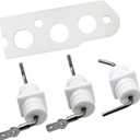 Flame Rod Electrode Kit Fit for Rinnai Tankless Water Heaters R75 and R94 for Rinnai Water Heater Replacement (Set of 1)