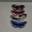 Kids Safety Goggles, Toddler Safety Glasses With UV Anti-Fog,Clear Lens Glasses Cleaning Cloth Included