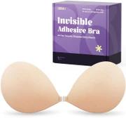 Invisible Strapless Sticky Bra Push up for Women, Ultra Adhesive Bra for Backless Dress, Cleavage Bra Lift Novelty Bras  Size: 32-34A/B
