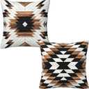 American Indian Farmhouse Throw Pillow Covers 18x18 in Pillow Case Soft Cushion Pillow Covers Set of 6 for Sofa Bed Bedroom Living Room Home Decor