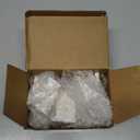 Bbiamsleep 9 Pcs Christmas Mini Village Sets White Resin Miniature Village Houses Trees Figurines Christmas Miniature Houses for Home Xmas Winter Decor