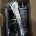 100FT Green Wire Fairy Lights Plug-in, 300 LED Dimmable Waterproof String Lights with Remote - 8 Modes Warm White for Christmas Tree, Yard, Holiday Party Decorations