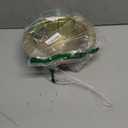 304 Stainless Steel Microporous Colander with Handle, Rice Washers Microporous Strainer Set For washing vegetables, fruits and rice, and draining cooked pasta(2QT with handle-Gold)