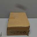 Sunhoo Bread Box for Kitchen Countertop Wooden Bread Storage Container Bin 2 Layer Breadbox Holder Large Capacity Keeper Vintage Farmhouse Food Organizer Pantry Shelf Acrylic Window (Brown)