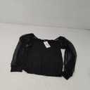 DOROSE Womens Mesh Long Sleeve Shirts Casual Blouses Tops (Large)