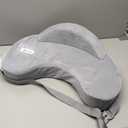 Momcozy Innovative Safety Guard Nursing Pillow - Firm & Springy Memory Foam - Stable, Ergonomic Support & Comfort - Wider Breastfeeding Cushion, Adjustable, Removable Cover, Baby Safety Certified (CozyLite)