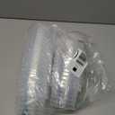 KEILEOHO 30 PCS 10 OZ Clear Plastic with Lids and Handle, Ice Cream Tub Containers, Round Plastic Pail Container, Freezer Food Storage Containers, Storage Containers for Snacks Food Fruit