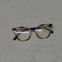 FEISEDY Oversized Cat Eye Glasses Frame Non Prescription Eyeglasses with Clear Lens Eyewear for Women Men B0066 (Tortoise)