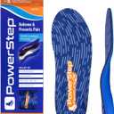 Powerstep Mens Pinnacle Low Insole, Blue/Orange Men S 12-13 US