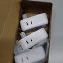 3 Pack European Travel Plug Adapter, TESSAN Type C Charger Plug with 4 Outlets 3 USB (2 USB-C), US to Europe Plug Adapter for Italy, Spain, France, Portugal, Greece, Iceland, Travel Essentials