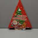 Christmas Slime Kit -Slime Party Favors for Kids, Xmas Stickers & Charms, Christmas Stocking Stuffers for Kids, Super Soft, Non-Sticky, DIY Surprise Slime for Girls & Boys