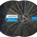 Range Hood Filter, Carbon Filters,Charcoal Filter Fit for Cosmo Size is 7"L x 7"W x 1"Th Inches RCF-03 (1)