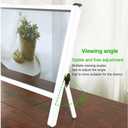 3D Laptop Screen Magnifier, Foldable Laptop Screen Magnifying Compatible with 15~20 Inch Mobile Phone, Tablet, Laptop; for Seniors Reading Close Work and See a Movie (Color : White)