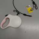 Fida Retractable Dog Leash, 16 ft Dog Walking Leash for Small Dogs up to 26lbs, Tangle Free, White