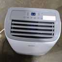 BLACK+DECKER Portable Air Conditioner, 8,000 BTU (3,950 BTU SACC) for Rooms up to 400 Sq. Ft., Portable AC with Follow Me Remote Control and Window Kit, BPACT08WT, White