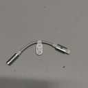 UNBREAKcable Headphones Adapter for iPhone, MFi Certified Lightning to 3.5mm Jack Converter with Apple Original Chip Compatible for iPhone 14/13/12/11/Pro/SE/Xs MAX/XR/X/8/iPad/iPod - Silvery