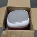 Litter Genie Style Pail Cat Litter Box Waste Disposal System for Odor Control Includes 1 Square Refill Bag (White)