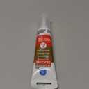 GE Advanced Silicone Caulk for Kitchen & Bathroom, White, 2.8 fl oz Tube, 1 Pack - 100% Waterproof Silicone Sealant, 5X Stronger Adhesion, Shrink & Crack Proof