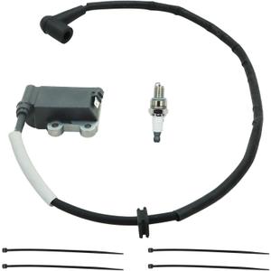 502846401 Ignition Coil for Husqvarna 150BT 350BT 150BF 350BF Backpack blower with Spark Plug,Replaces Coil 511492901