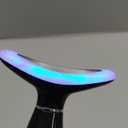 BDopsikn 7 Color Galvanic Machines Red Light Therapy for Face and Neck, Face Massager Tool for Wrinkles, Double Chin, Vibrating Facial Massager with Thermals, Black 