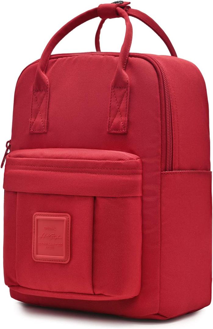 HotStyle BESTIE Mini Backpack Purse, Multiple Colors and Patterns, Small Red